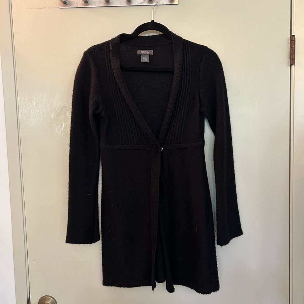Kenneth Cole Reaction long cardigan sweater - Black